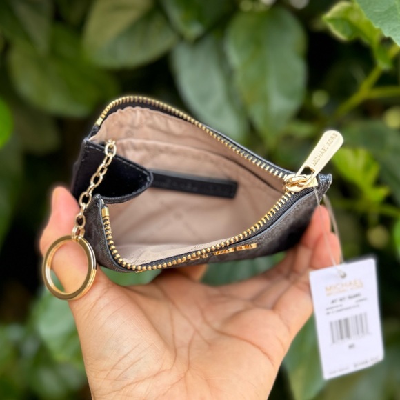 Michael Kors Jet Set TZ Coin Wallet MK Admiral - Picture 8 of 8